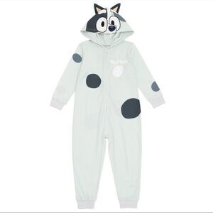 Bluey Muffin Costume Onesie 3T - White and Gray